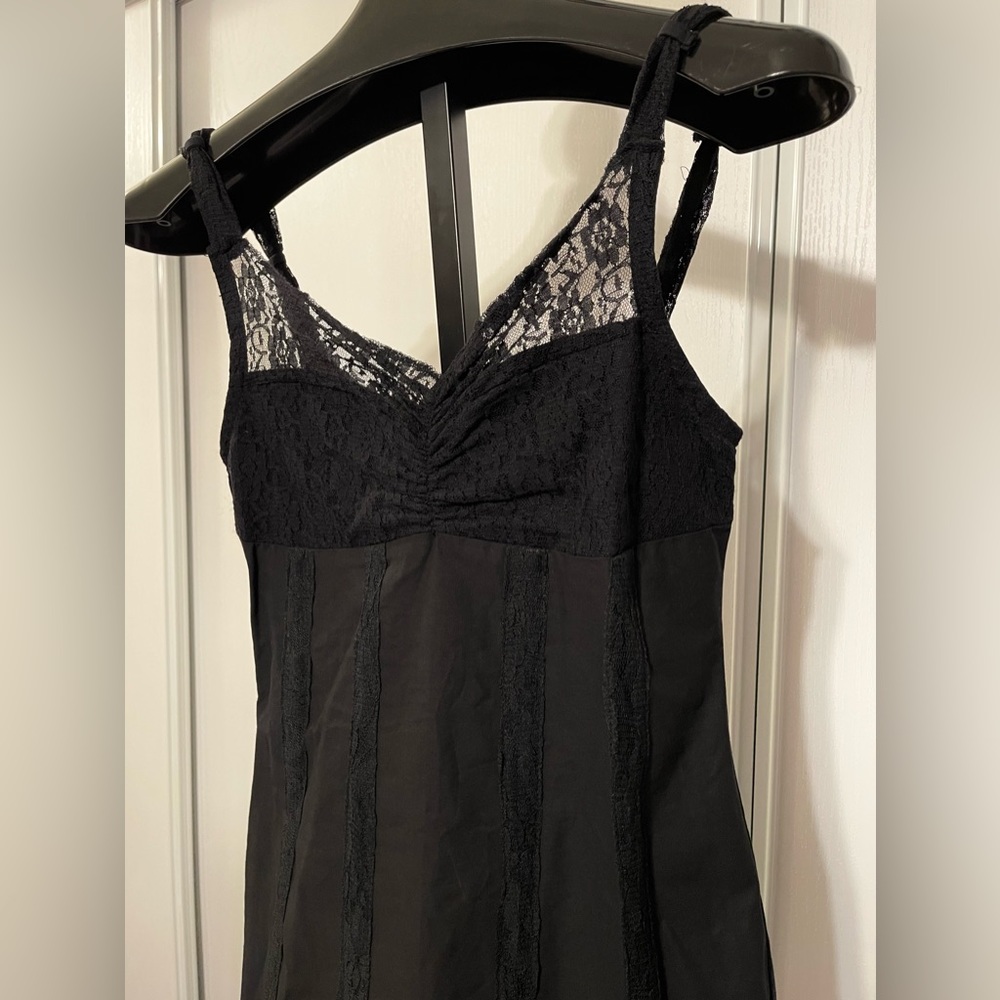 NWOT MISS BE by EMMANUELLE BLANC Black Dress!🥀 - Picture 3 of 16
